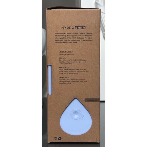 HydroJug 24oz SS Hydro SHKR Bottle with Lid, FROST - Picture 3 of 5